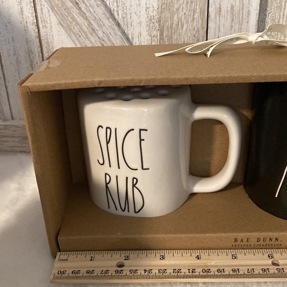 Rae Dunn Spice Rub/Grill Master Shaker Mugs - Picture 7 of 7